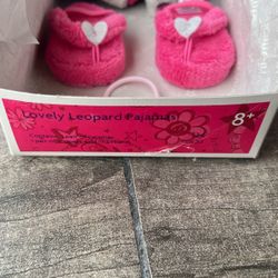 American girl Doll Pajama Set