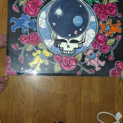 Hand painted Side Table 