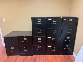 Multiple Commercial Metal Filing Cabinets – Office Liquidation – $400