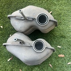 OEM Mercedes SL 500 R230 Mufflers Left and  Right 