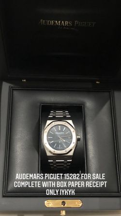 Audemars Piguet 15202st blue dial
