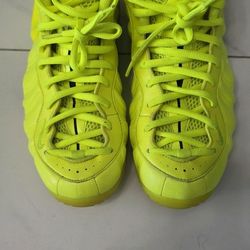 Sz10 Nike Air Foamposite Pro Volt 2020 624041-700 Neon Yellow Green Men’s OG
