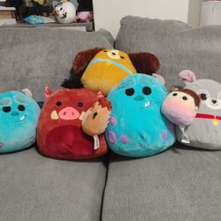 Lot Of Disney Squishmallows 