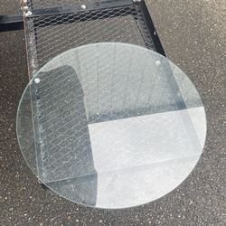 Round Glass Tabletop 23.5 Inches