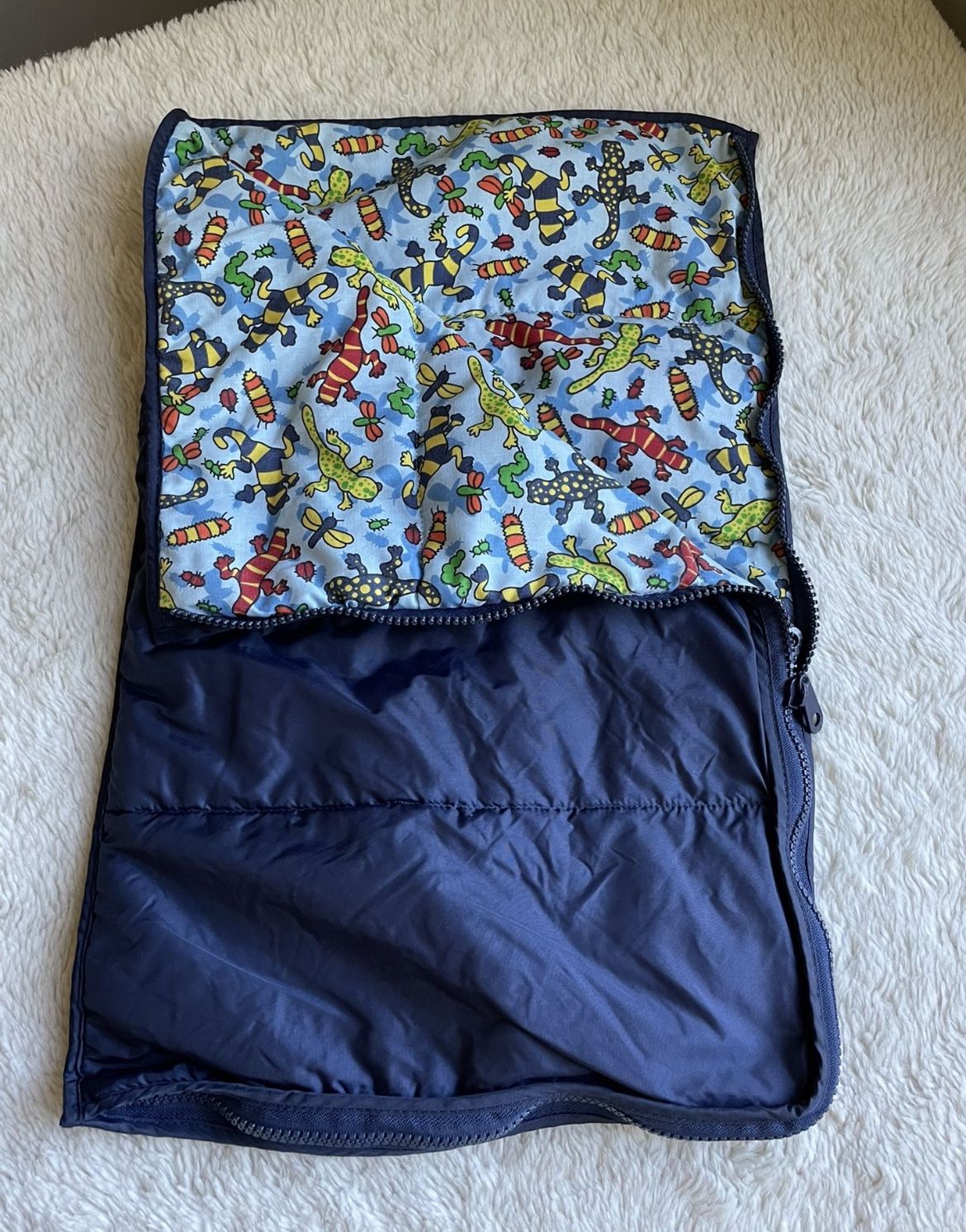 Build a Bear Sleeping Bag Reversible Camping Teddy Bear Doll