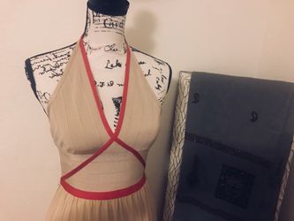 Halter Dress Bandage & Flowy