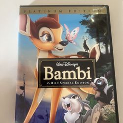 Disney Bambi DVD 