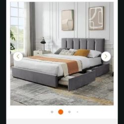 Brand New Headboard  And Frame New In The Box 