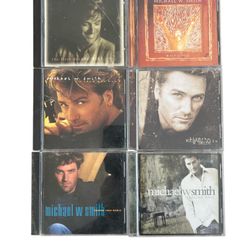 6 Michael W Smith CDs