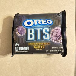 New Oreo X BTS Brown Sugar Pancake Purple Cookies 