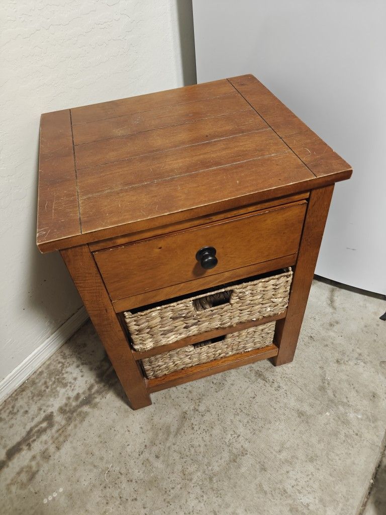 Night Stand Small Desk Small Drawer