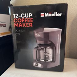 New In Box Coffee Machine Large 12 Cup 