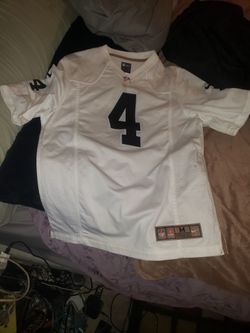 NFL White Number 4 CARR