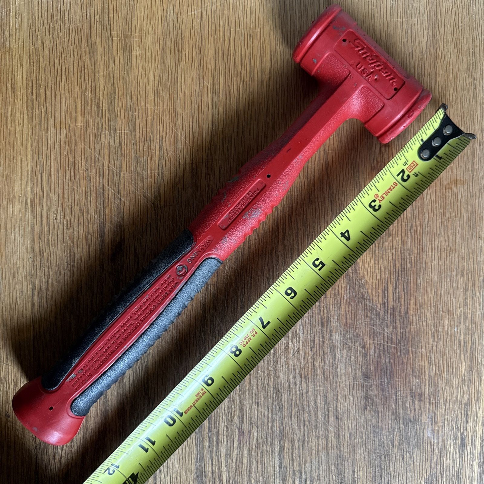 Snap On HBFE16 16 oz Soft Grip Dead Blow Hammer 