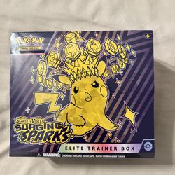 Pokémon TCG Surging Sparks Elite Trainer Box (ETB) Pikachu SEALED