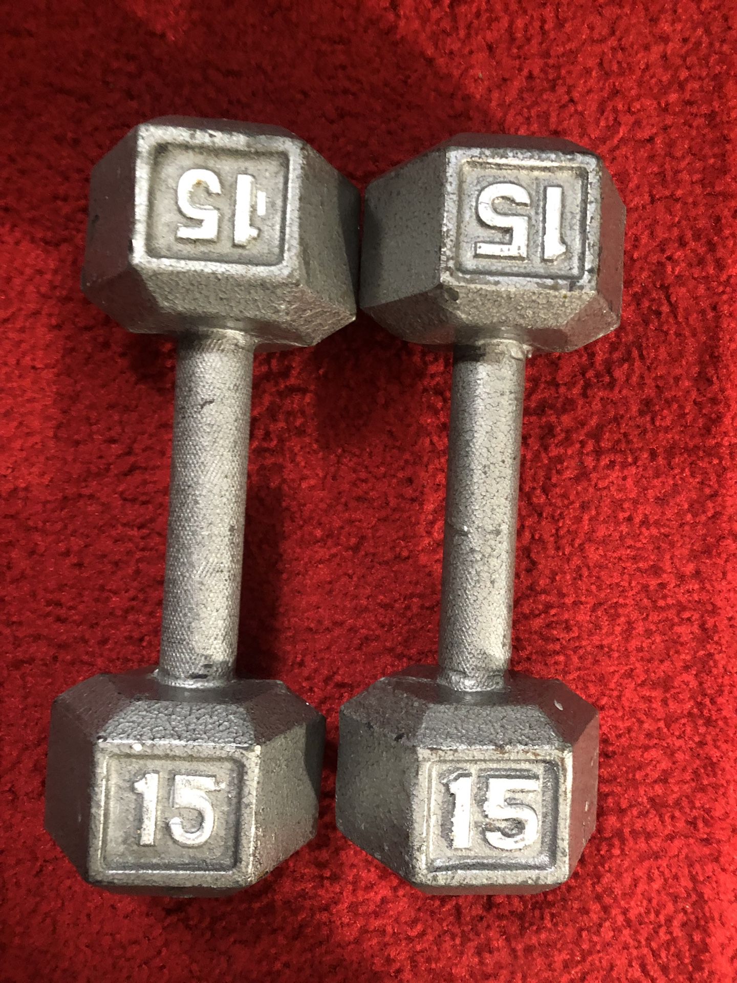 Dumbell/ 15lb weights
