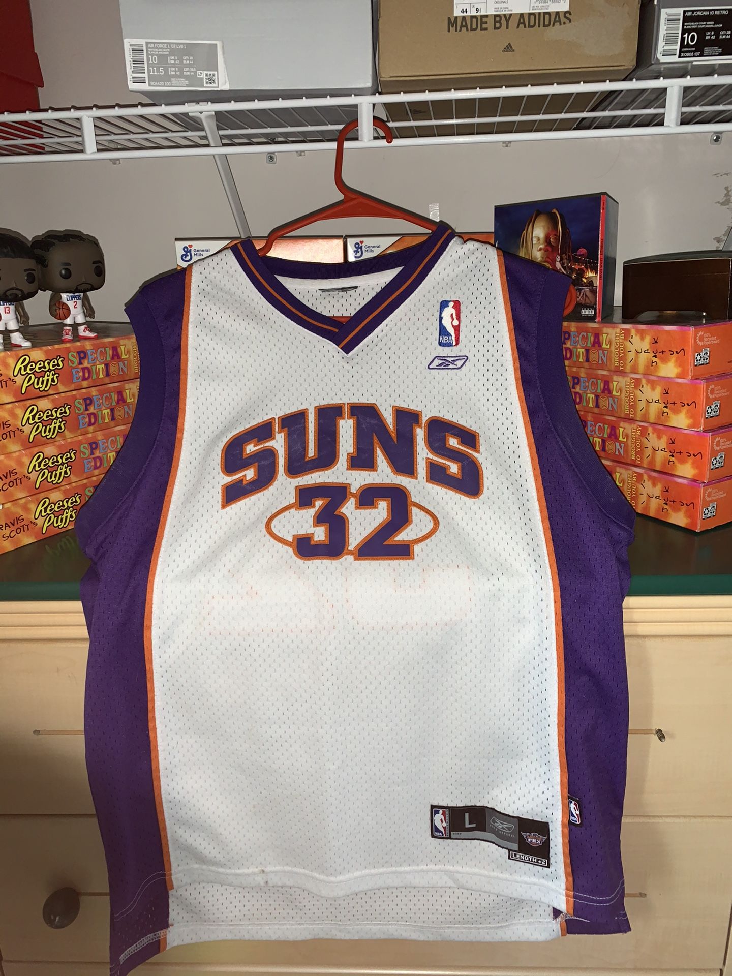 Vintage Reebok Amar’e Stoudemire Phoenix Suns Jersey Size Large