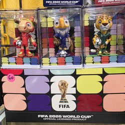2026 soccer world cup FIFA official mascot set