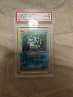 Blastoise Shadowless PSA 6