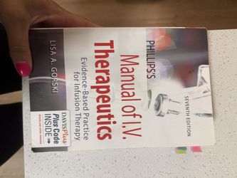 Manual Of IV Therapeutics