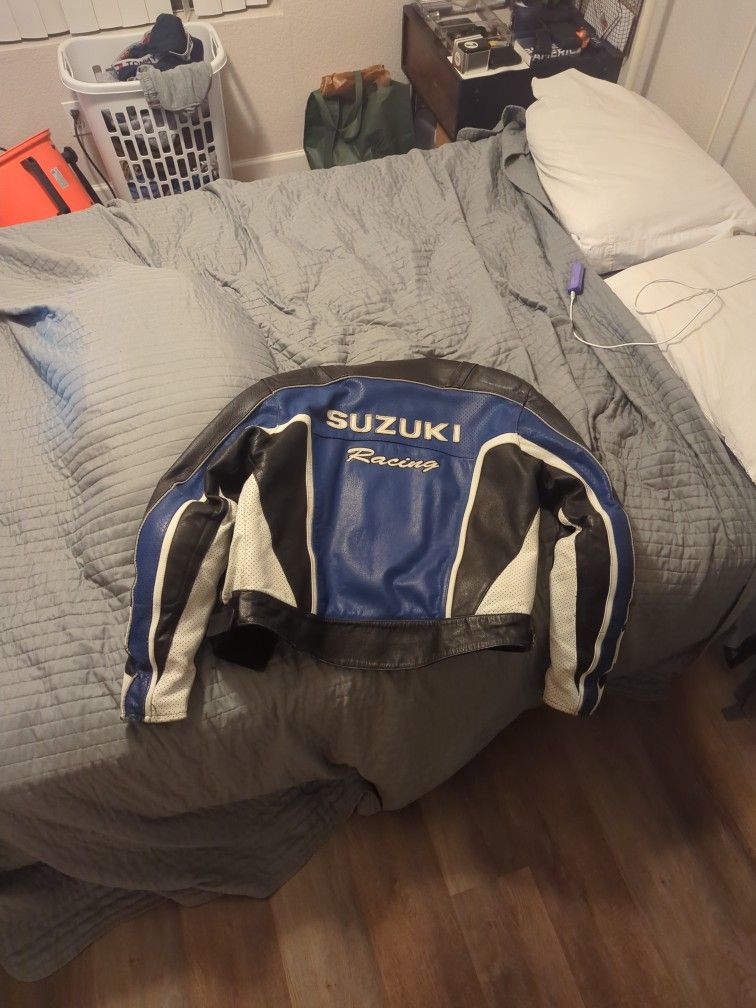 Suzuki Motorcycle Racing Jacket