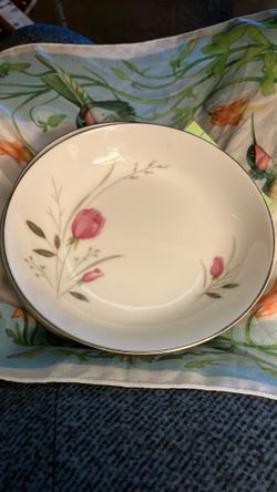 Vintage Sterling Rose Dessert Dishes