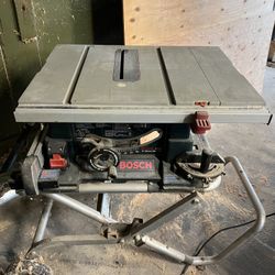 Bosch 10” Job Site Table Saw