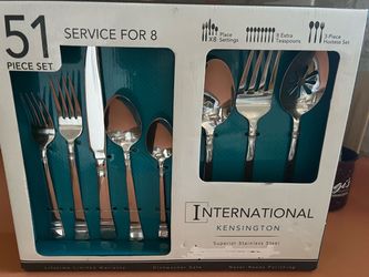 International Kensington 51-Piece Flatware Set