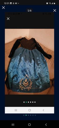 Costume Frozen for girl size 7/8