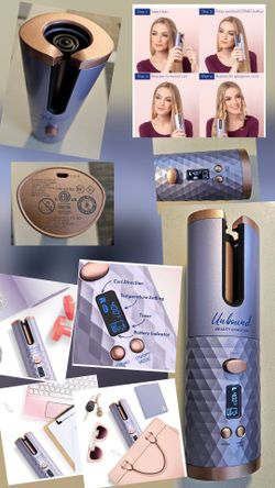 CONAIR CORDLESS AUTO CURLER FREEDOM LUXURIOUS WAVE BREAK