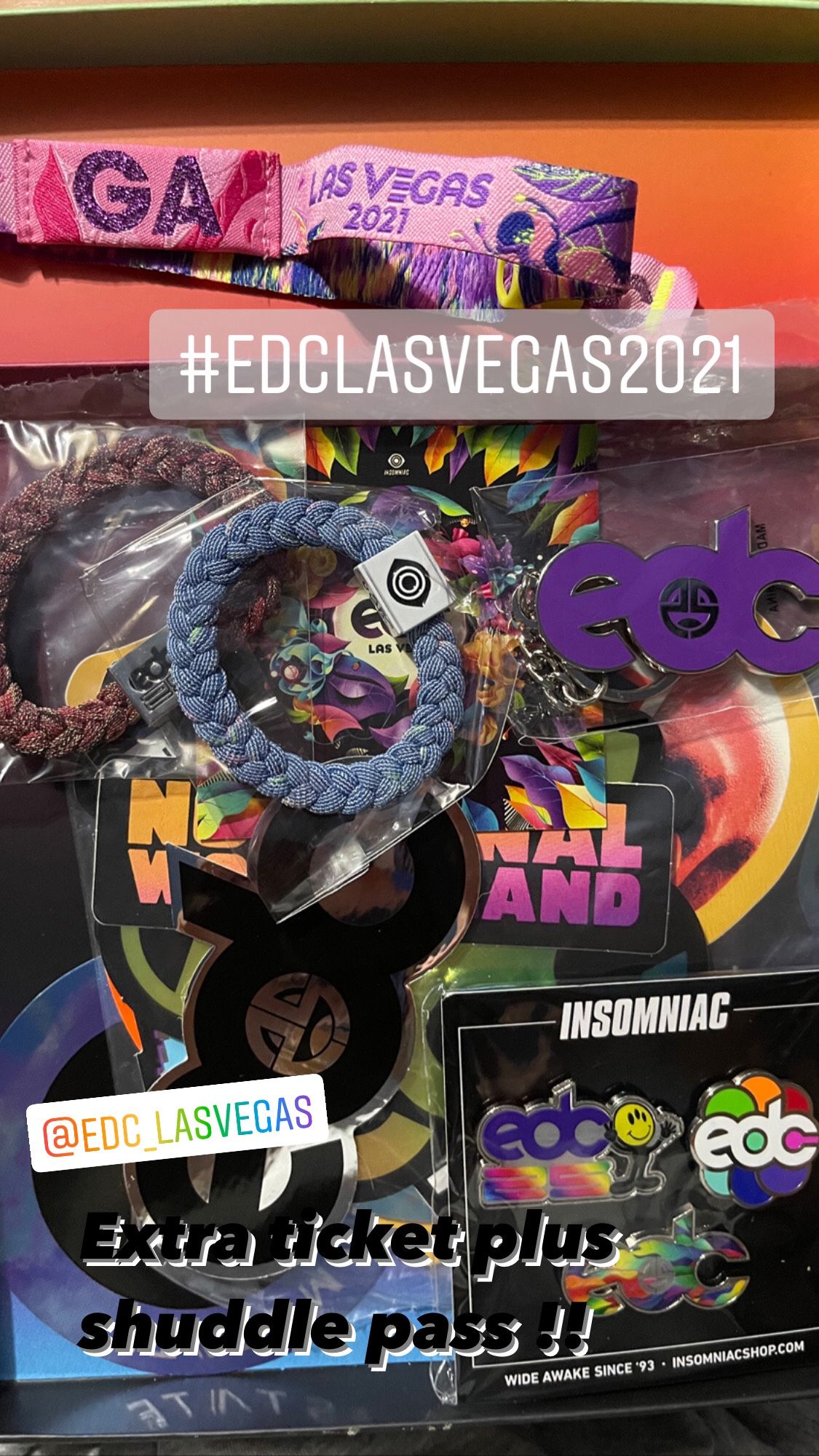 EDC TICKET 2021