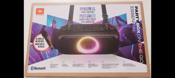 JBL PARTYBOX ON-THE-GO ASSENTIAL SPEAKER KARAOKE