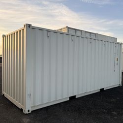 20 FOOT NEW 1-TRIP CONTAINER STD SHED,STORAGE,SHIPPING,CONEX
