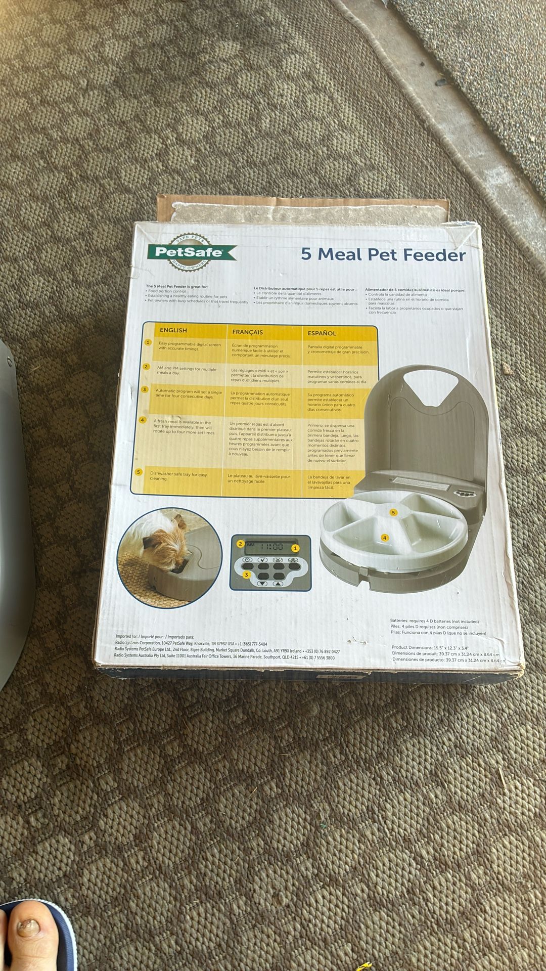 Pet Safe 5 Meal Feeder