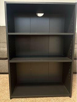 Black shelf