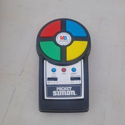 1980 Milton Bradley Pocket Simon Electronic Handheld Game Not tested
