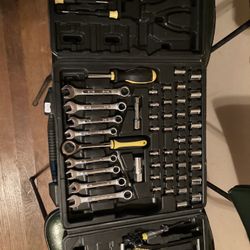 Partial Tool Kit Lots Of Wrenches