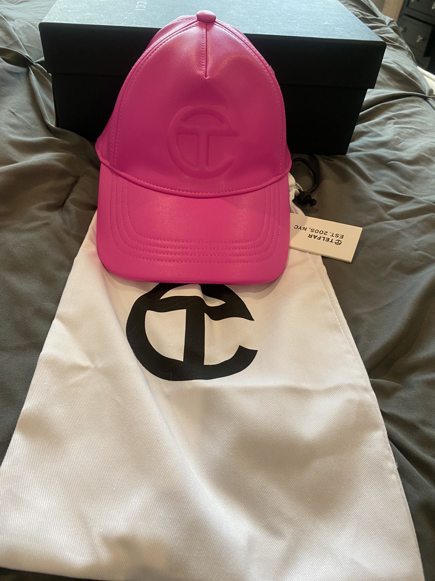 Brand New Pink TELFAR Hat