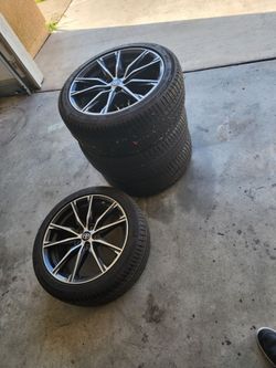 Toyota 86 set of 17in wheels and tires