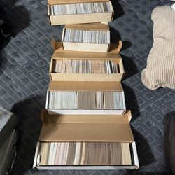 Football And Baseball Cards