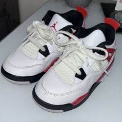 Youth Nike Air Jordan 4 Retro Red