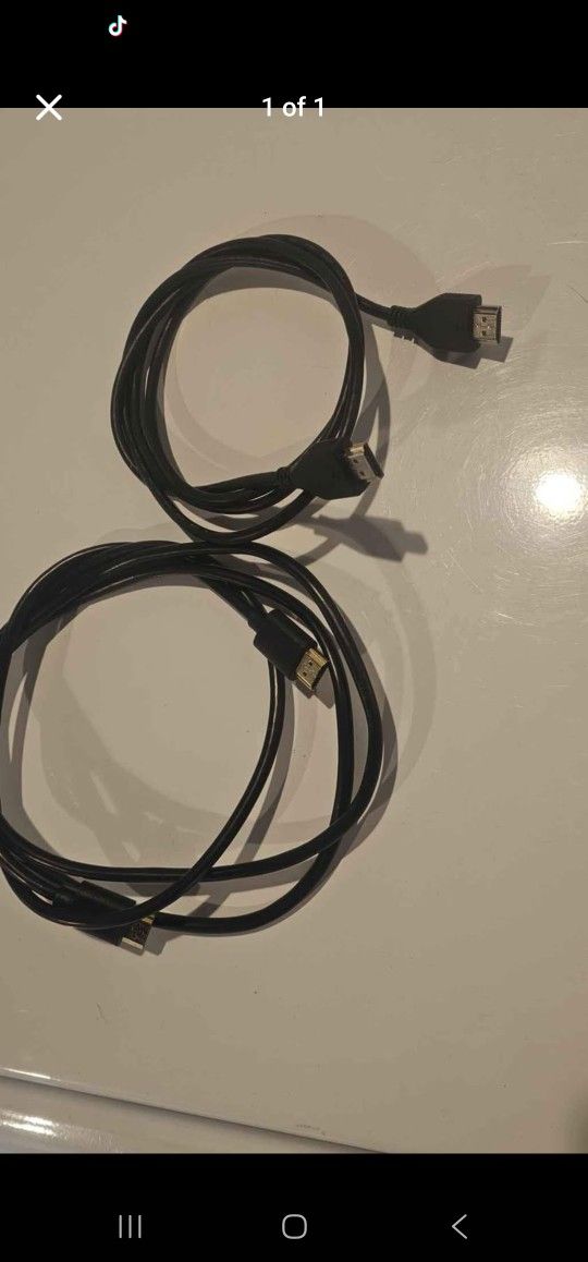 HDMI Cords 6ft, 2 Pack