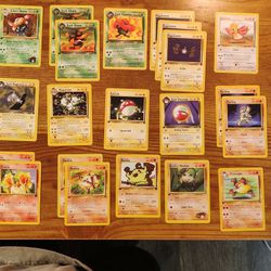 Original Set Pokemon Cards RARE