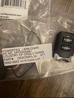 dinan exhaust valve remote