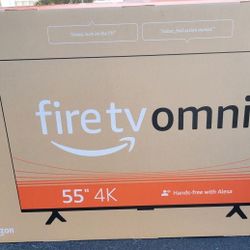 Amazon Fire Smart TV 55" Omni Series 4K UHD , hands-free with Alexa