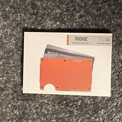 Orange Ridge Wallet
