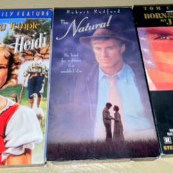 
Vintage VHS: Three Classic Movies 
