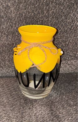 Hunny Pot Glass Vases