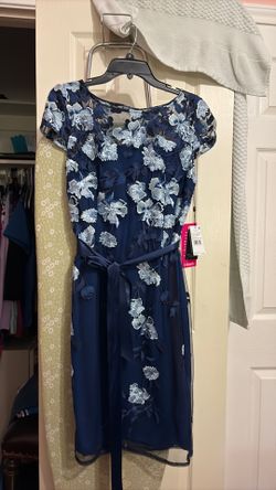 Size 10 blue dress