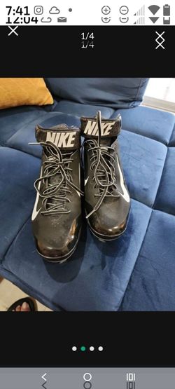 NEW MEN SIZE 10 NIKE HURACHE BASEBALL SO FRESH & SO CLEAN CLEATS